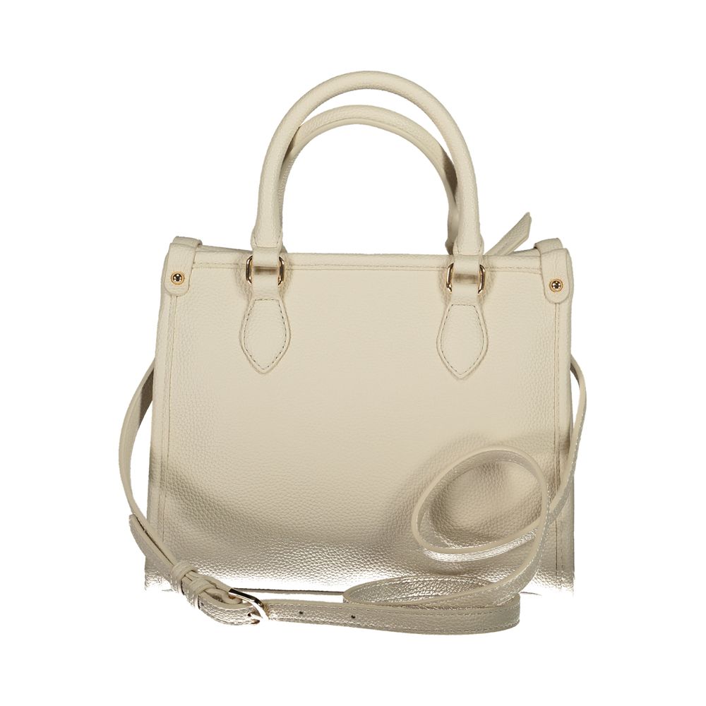 Beige polyetylen-veske