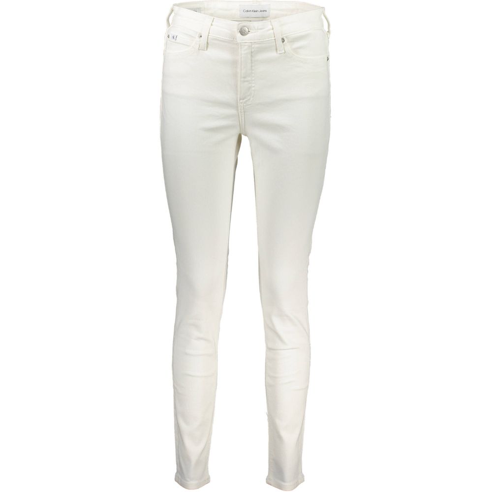 Vita bomullsjeans och byxor