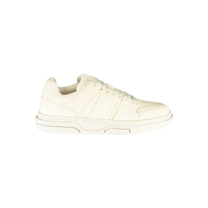 Tommy Hilfiger hvite polyestersneaker