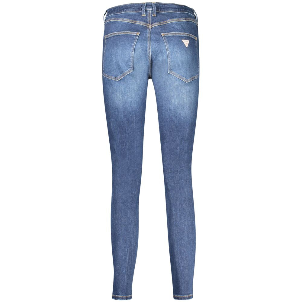 Blå bomullsjeans och byxor