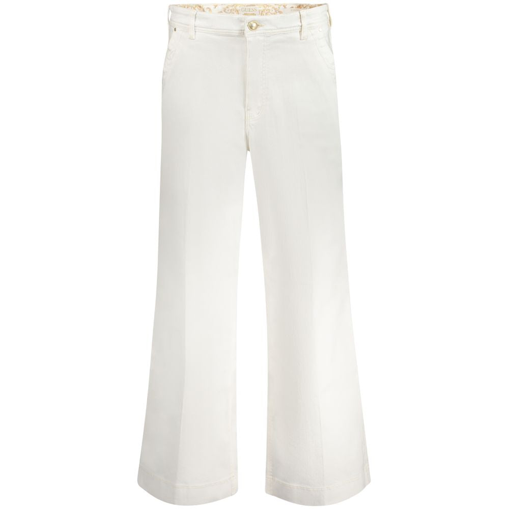 Vita bomullsjeans och byxor