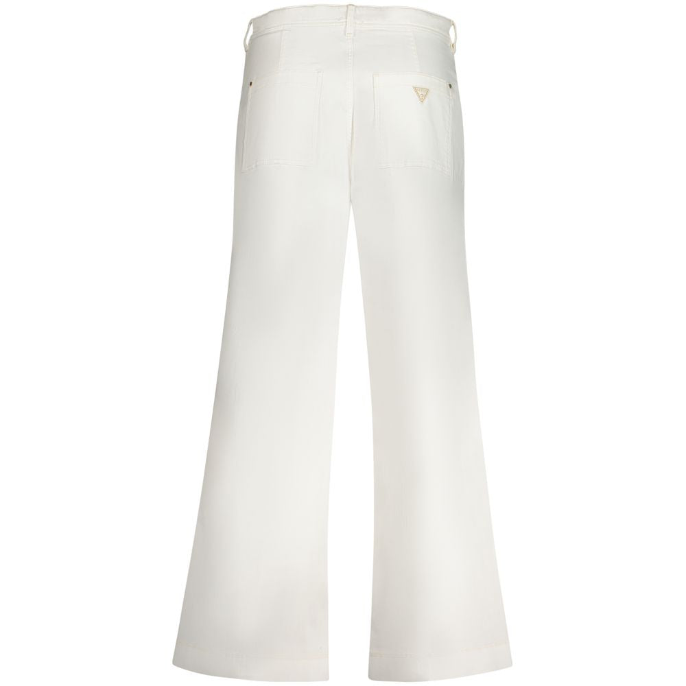 Vita bomullsjeans och byxor