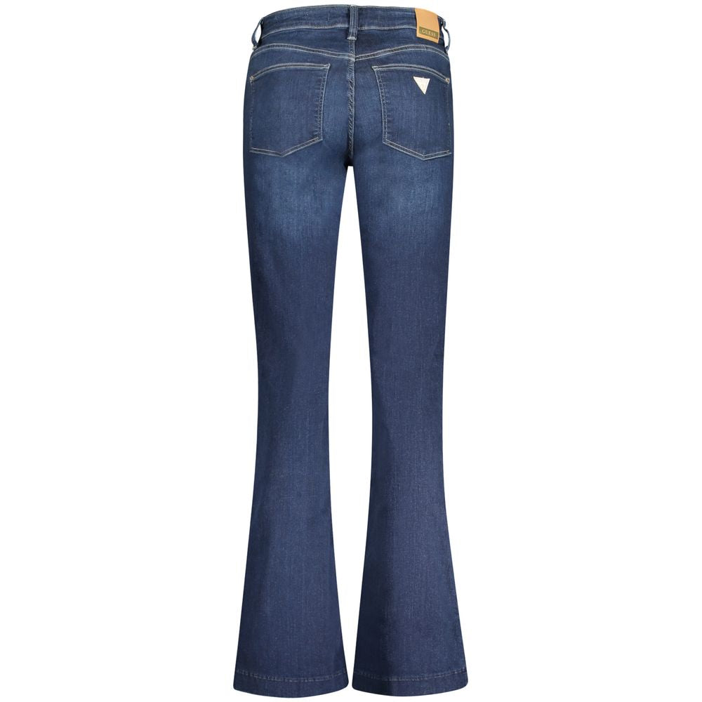 Blå bomullsjeans och byxor