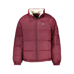Tommy Hilfiger Red Recycled Polyester Men Jacket