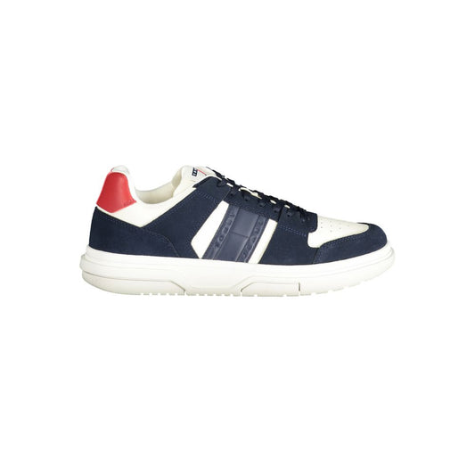 Tommy Hilfiger blå polyestersneaker