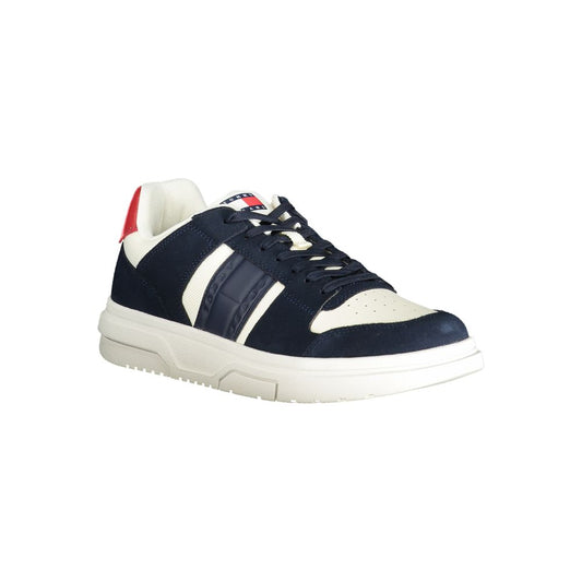 Tommy Hilfiger blå polyestersneaker