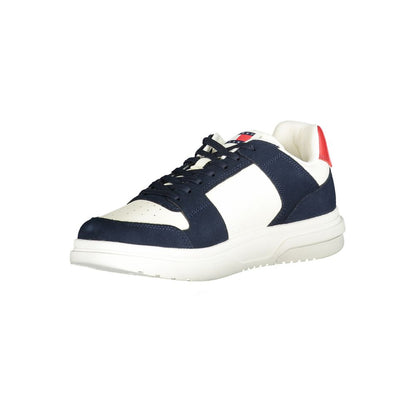 Tommy Hilfiger blå polyestersneaker