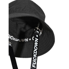 Comme Des Fuckdown Black Polyester Men Fisherman Hat