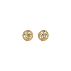 Versace Gold Brass Earrings