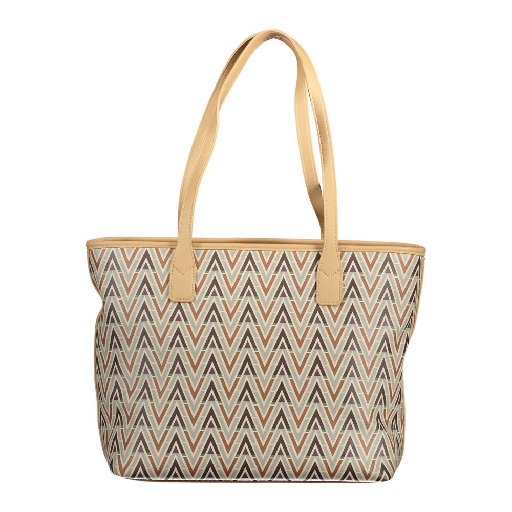 Beige polyetylen-veske