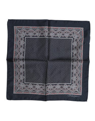 Dolce & Gabbana Multicolor Fantasy Silk Square Foulard Scarf