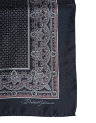 Dolce & Gabbana Multicolor Fantasy Silk Square Foulard Scarf