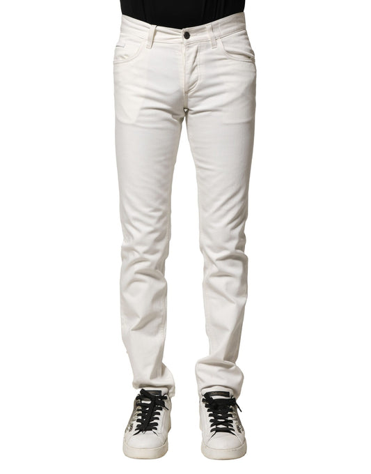 Dolce &amp; Gabbana Vita Bomulls Skinny Herrjeans
