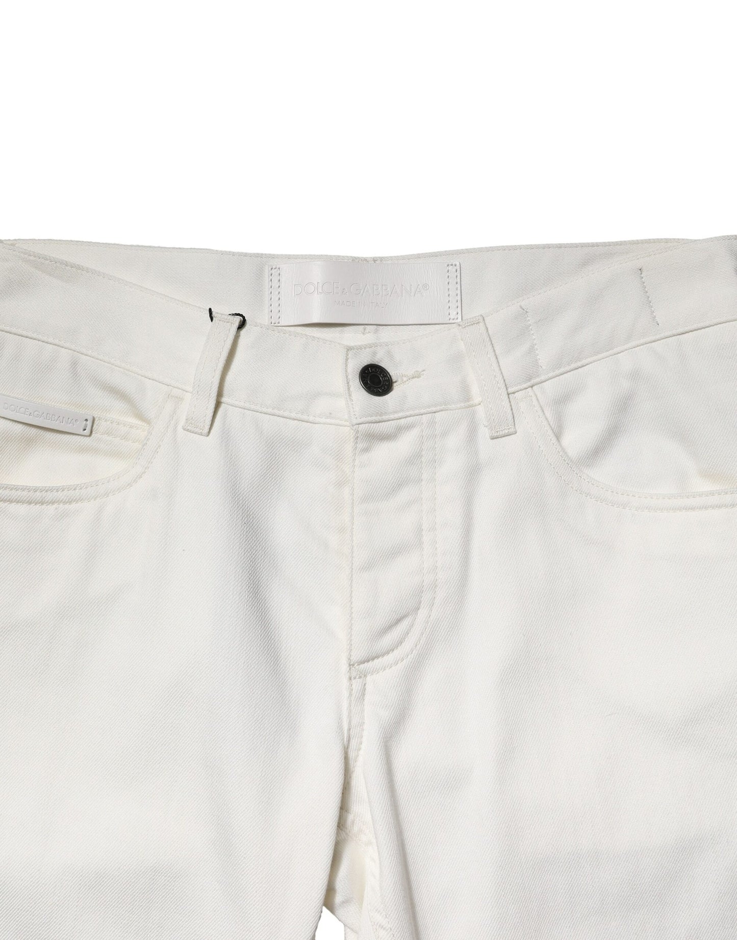 Dolce &amp; Gabbana Vita Bomulls Skinny Herrjeans