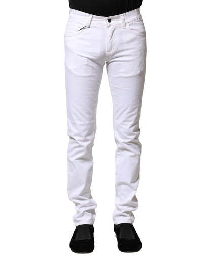 Dolce &amp; Gabbana Vita Bomulls Skinny Herrjeans