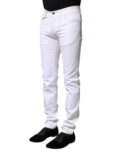 Dolce &amp; Gabbana Vita Bomulls Skinny Herrjeans