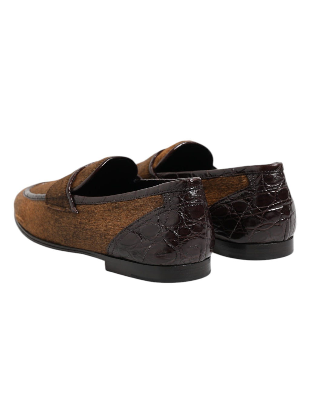 Bruna Loafers Läder Slip On Herrskor