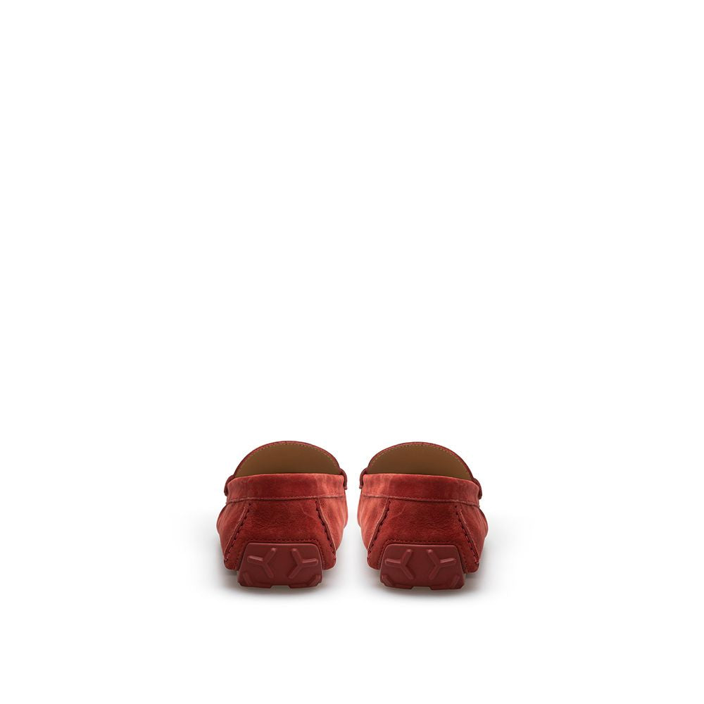 Bally Bordeaux Lädermockasin