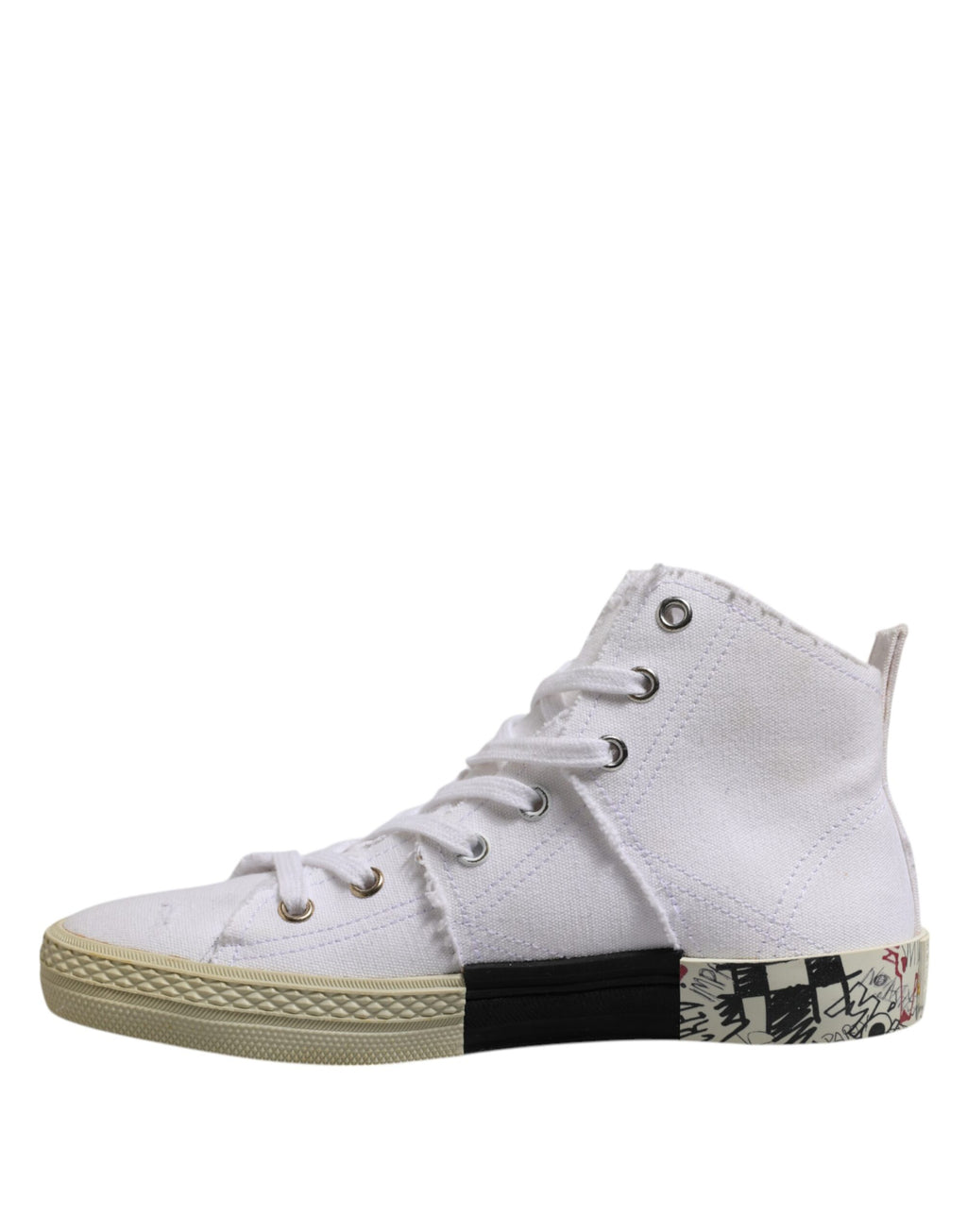 Vita Sneakers Med Snörning Mellanstora Damskor
