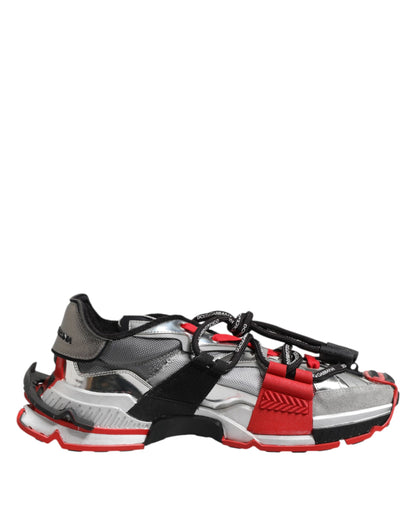 Dolce &amp; Gabbana Multicolor Space Låga Sneakers Herrskor