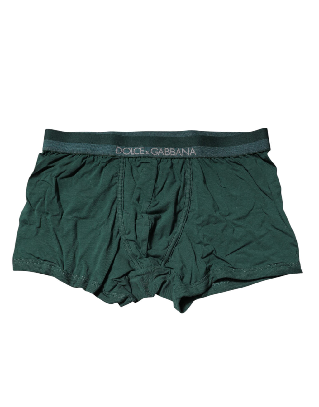 Gröna bomullsunderkläder för män, vanliga boxershorts