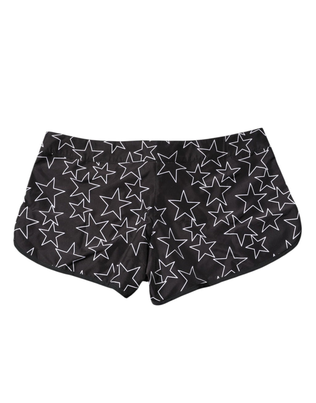 Svarta stjärnmönster strandkläder shorts badkläder
