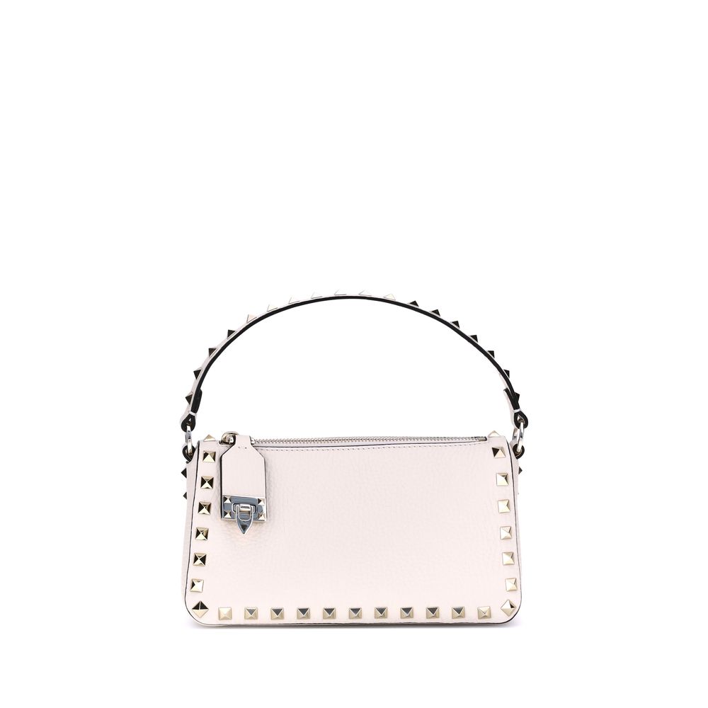 Rockstud skulderveske med glidelås
