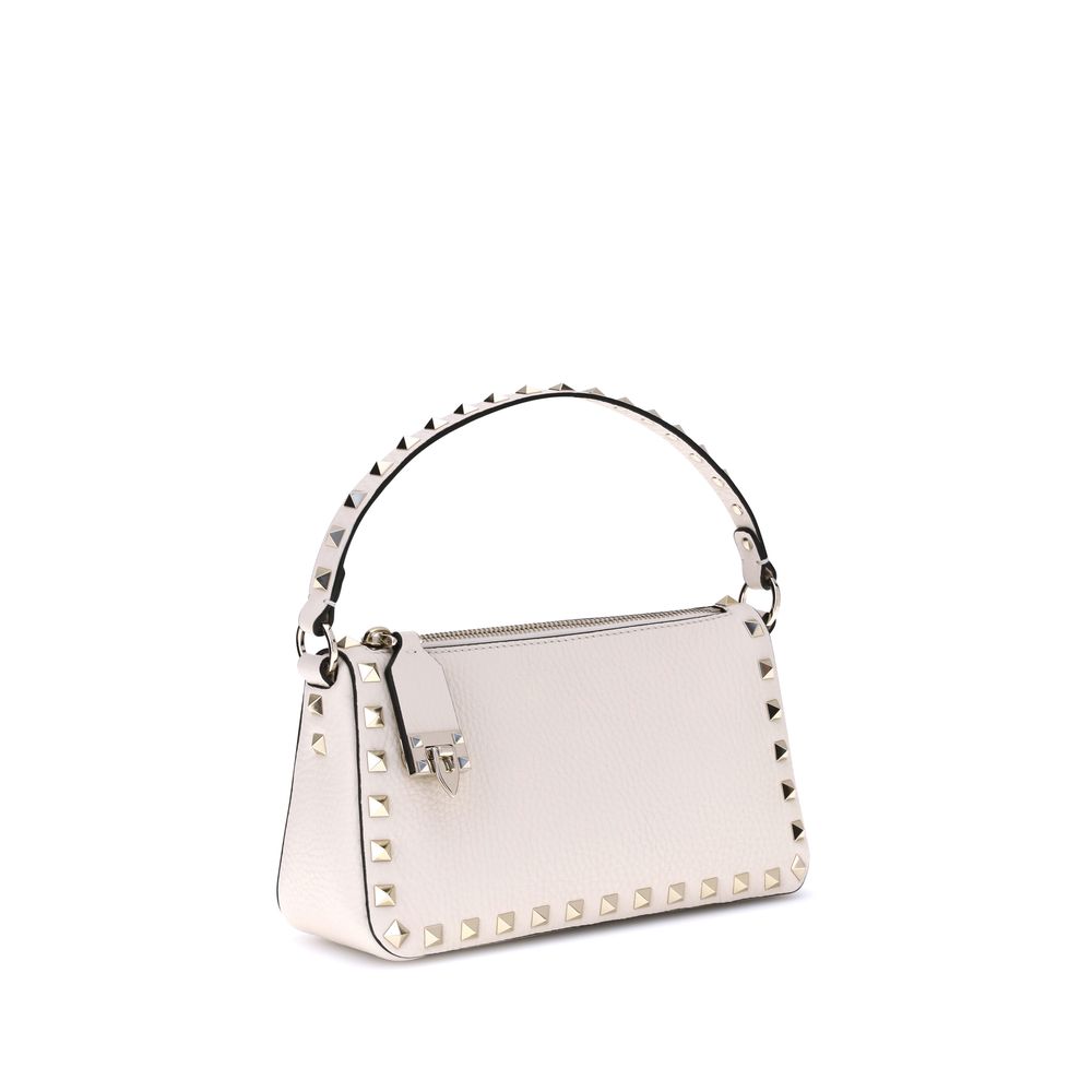 Rockstud skulderveske med glidelås