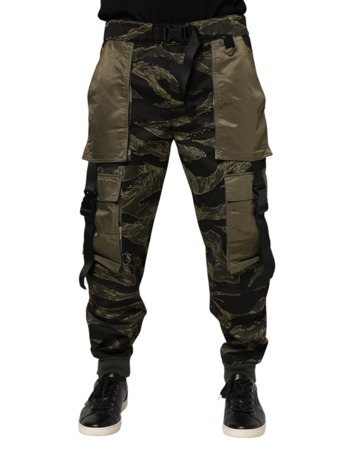 Dolce & Gabbana Multicolor Cargo Camouflage Pants