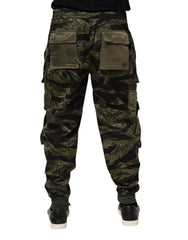 Dolce & Gabbana Multicolor Cargo Camouflage Pants