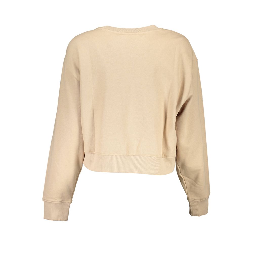 Beige bomullströja