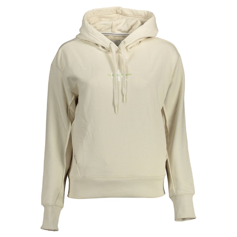 Beige bomullsgenser