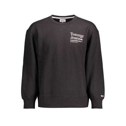 Tommy Hilfiger svart bomullsgenser for menn