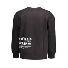 Tommy Hilfiger Black Cotton Men Sweater
