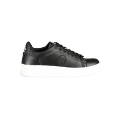 Sergio Tacchini Black Polyester Sneaker