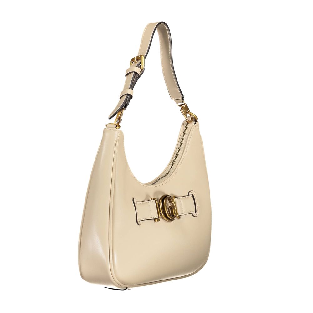 Beige polyetylen-veske