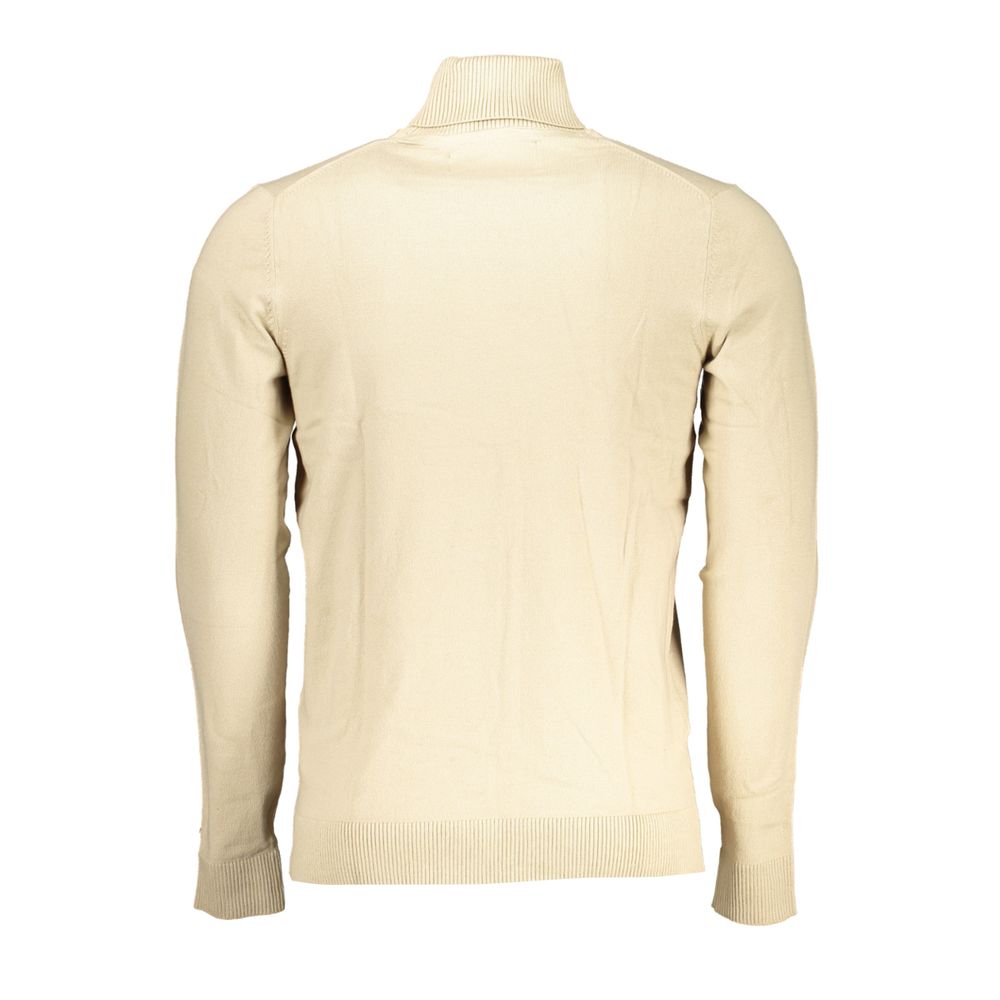 Beige bomullsgenser