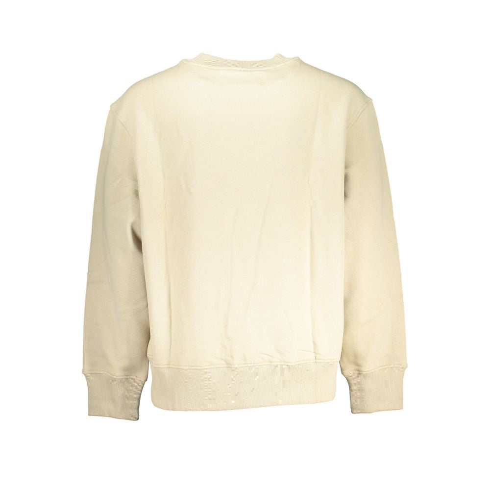 Beige bomullsgenser
