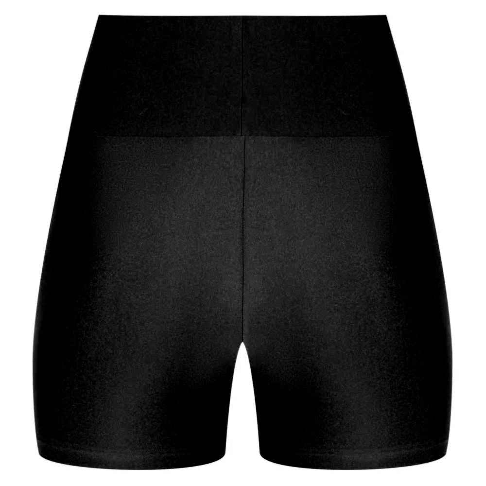 Svart nylon shorts