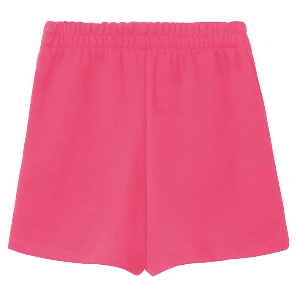Rosa bomullsshorts