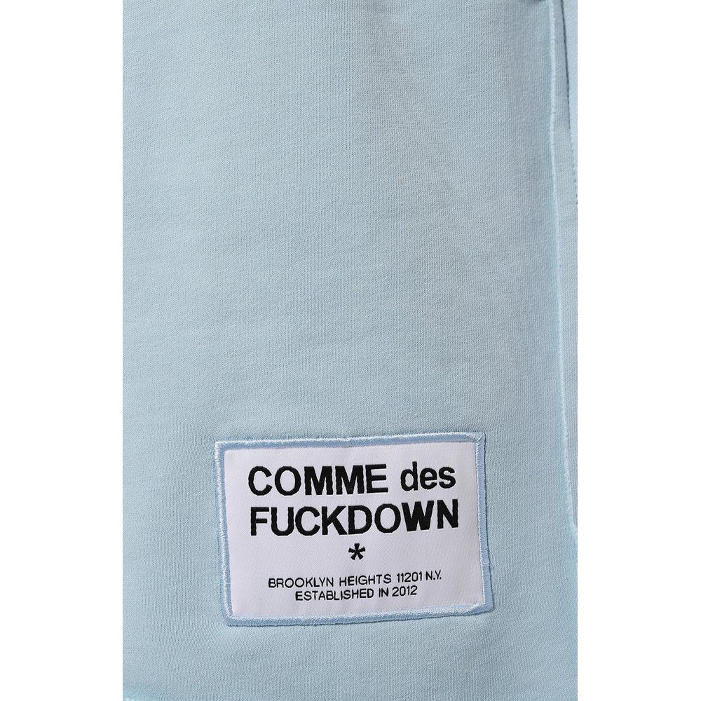 Blå bomullsshorts