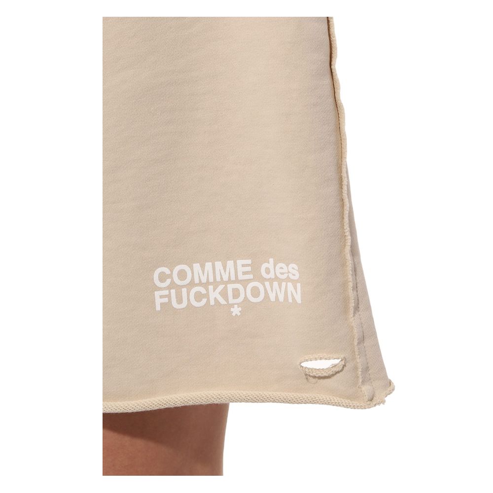 Beige bomullsshorts