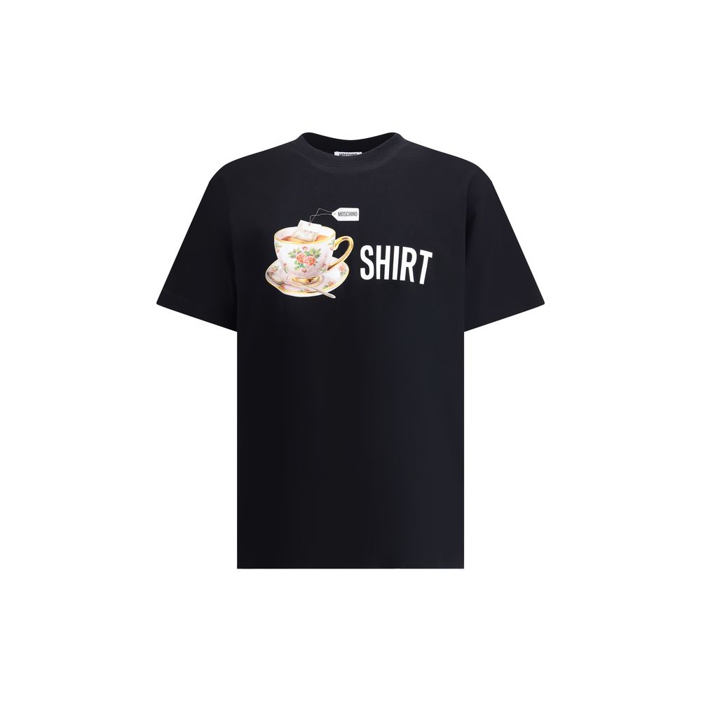 T-shirt med maximönstrat tryck
