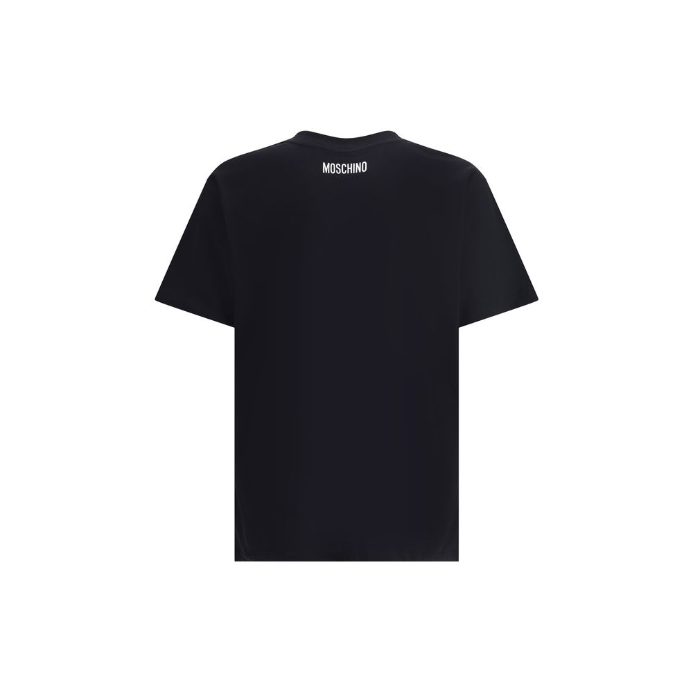 T-shirt med maximönstrat tryck