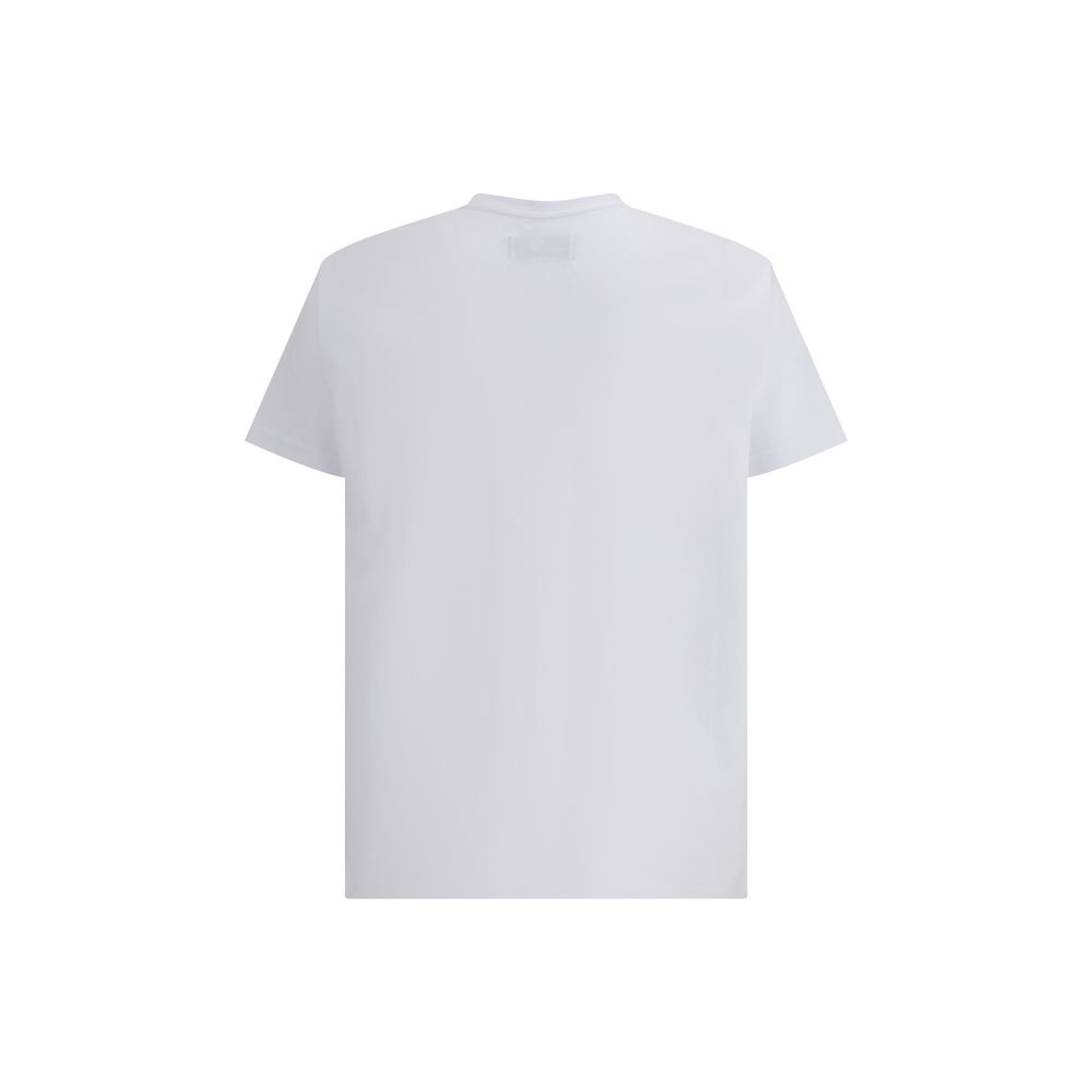 T-shirt med ritad sfär