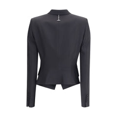 Alexander McQueen Black Wool Blazer