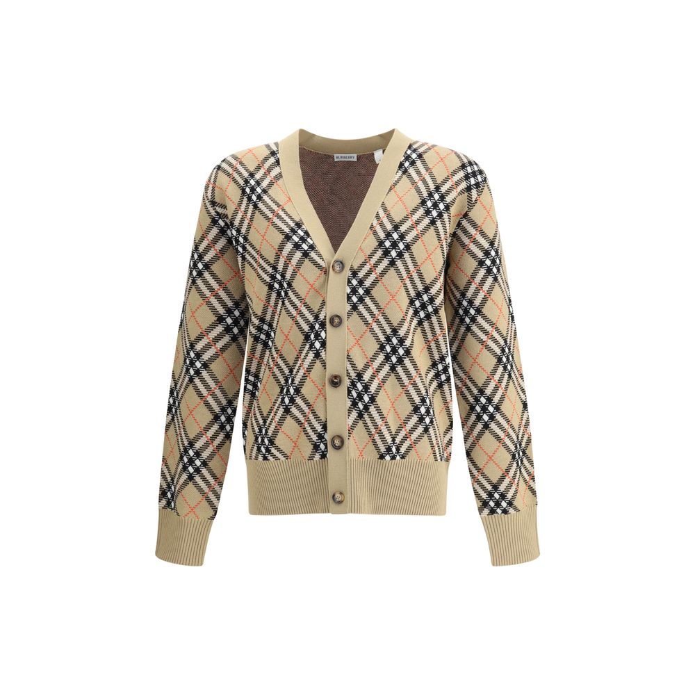 Burberry Beige Wool Cardigan