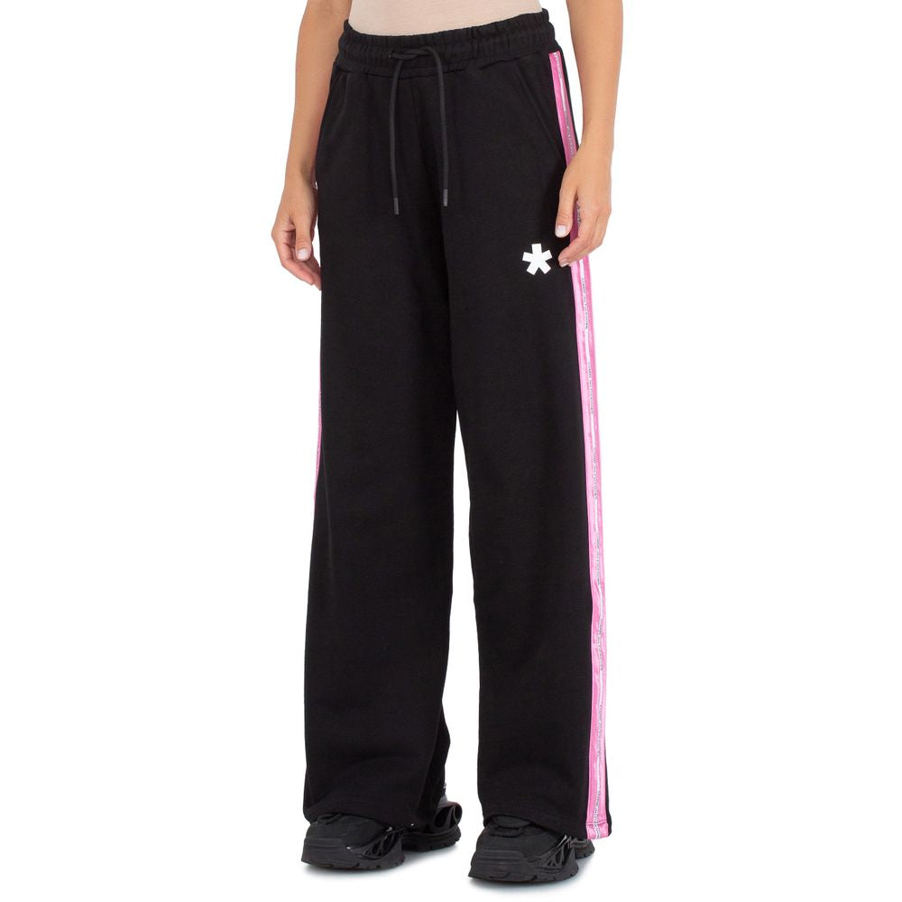 Svarta bomullsjeans och byxor