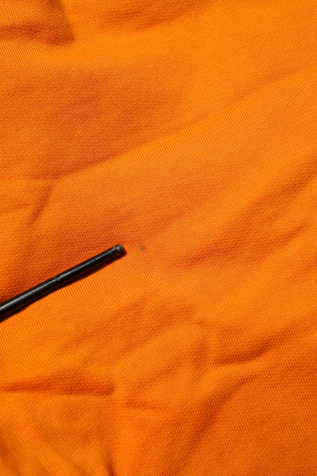 Orange bomullsbermudashorts för män
