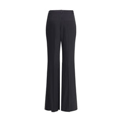 Balenciaga Black Viscose Flared Pants